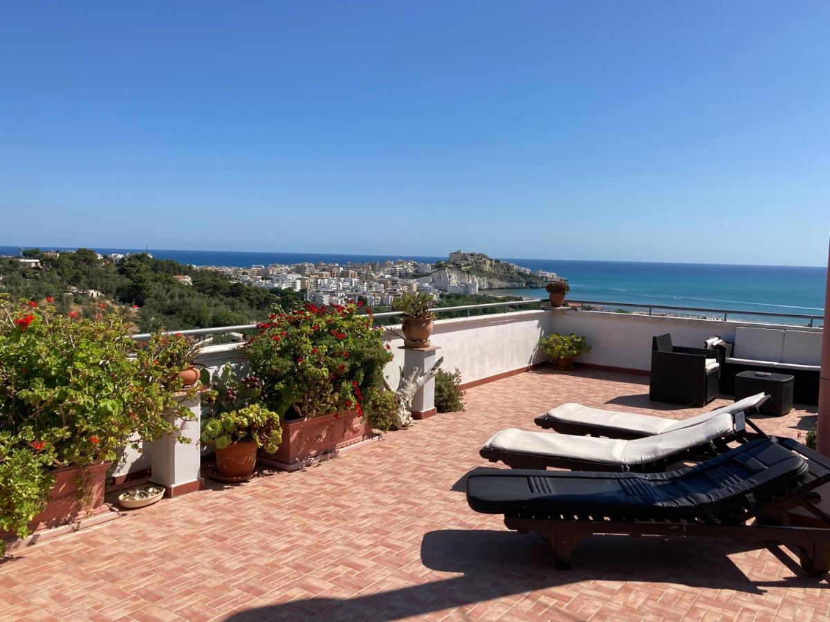 Ferienwohnung Dreaming Penthouse Vieste Exterior foto